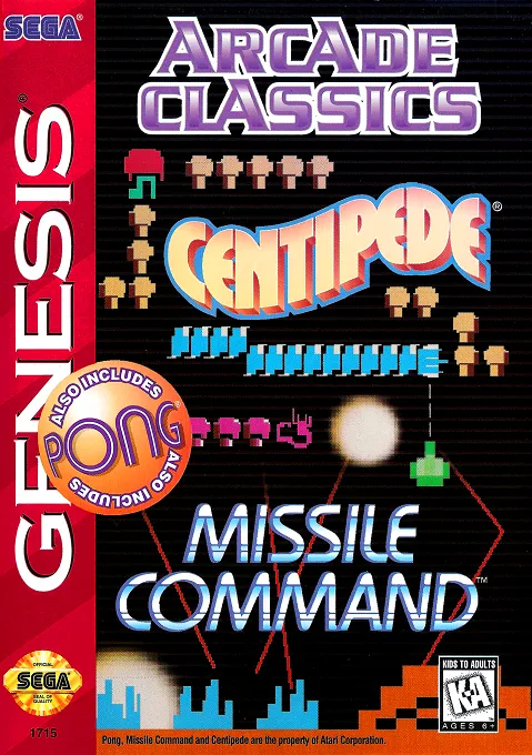 Arcade Classics (USA, Europe)