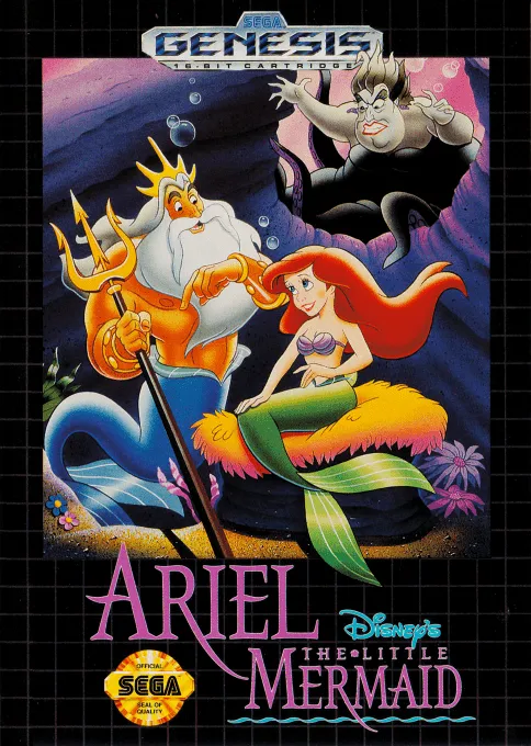 Ariel the Little Mermaid (USA, Europe) (1992-10-10) (Sega Channel)