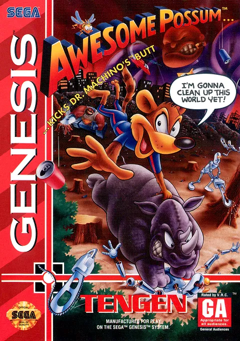 Awesome Possum... ...Kicks Dr. Machino's Butt (USA)