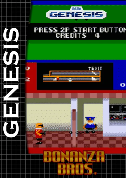 Bonanza Bros. (USA, Europe, Korea) (En) (Rev B)