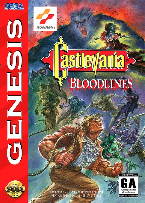 Castlevania - Bloodlines (USA) (Castlevania Anniversary Collection)