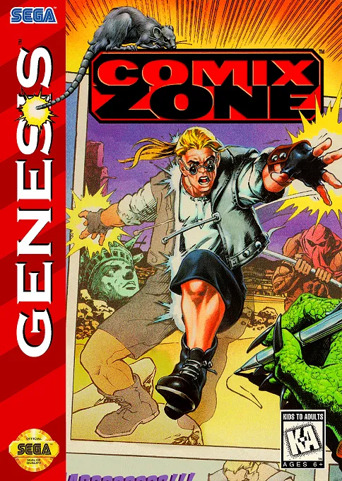 Comix Zone (USA) (Sega Smash Pack 2)