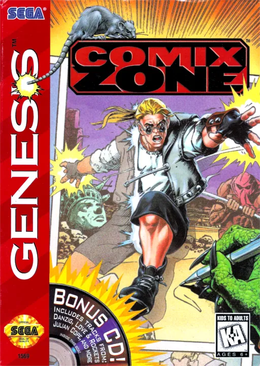 Comix Zone (USA) (Beta 5)