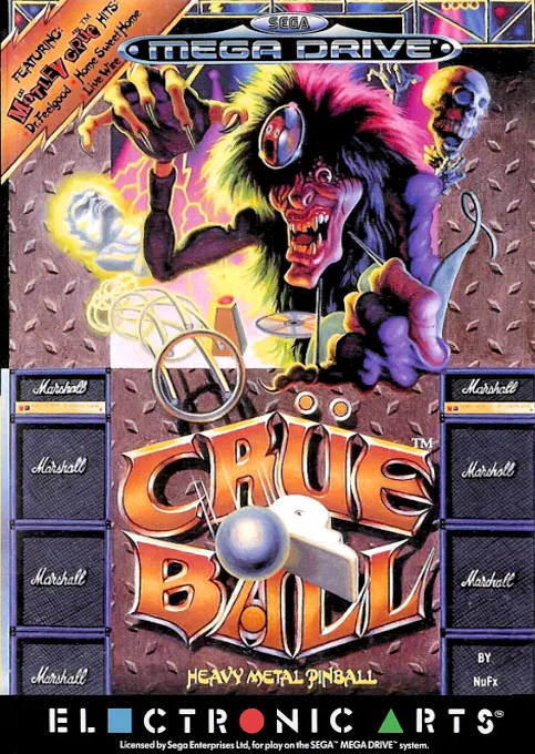 Crue Ball - Heavy Metal Pinball (USA, Europe)