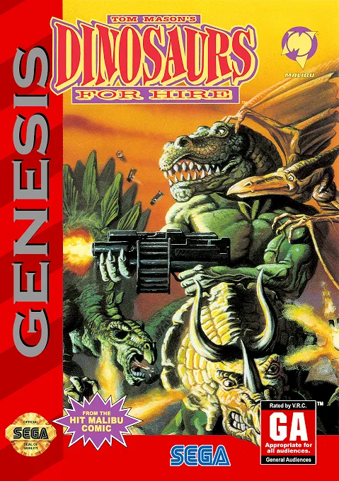 Tom Masons Dinosaurs for Hire (USA) (Beta) (March, 1993)