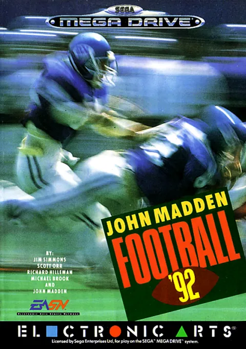 John Madden Football 92 (USA, Europe)