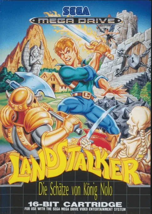 Landstalker - Die Schatze von Konig Nolo (Germany) (Mega Drive Mini)