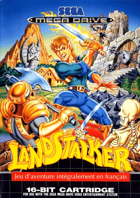 Landstalker - Le Tresor du Roi Nole (France) (Mega Drive Mini)
