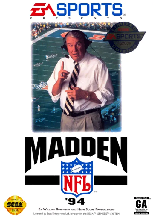 Madden NFL '94 (USA, Europe)