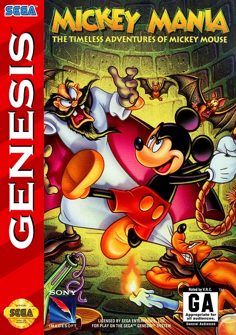 Mickey Mania - The Timeless Adventures of Mickey Mouse (USA) (Beta) (September, 1994)