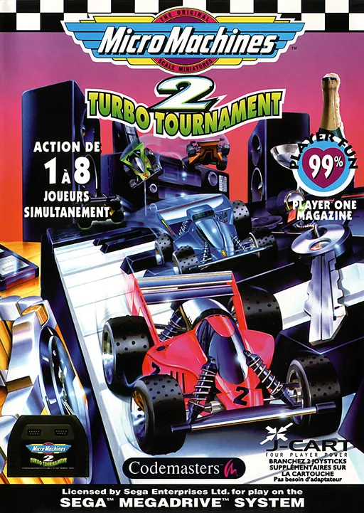 Micro Machines 2 - Turbo Tournament (Europe) (J-Cart)