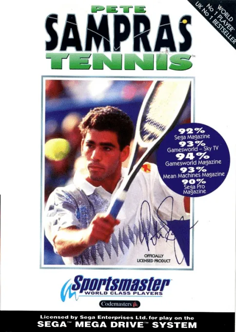 Pete Sampras Tennis (Europe) (Rev 2) (MDSTEE13)