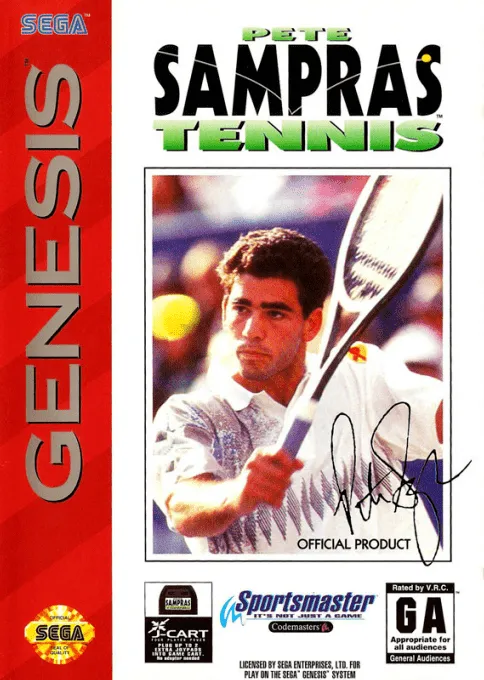 Pete Sampras Tennis (USA, Europe) (MDST6636) (J-Cart)