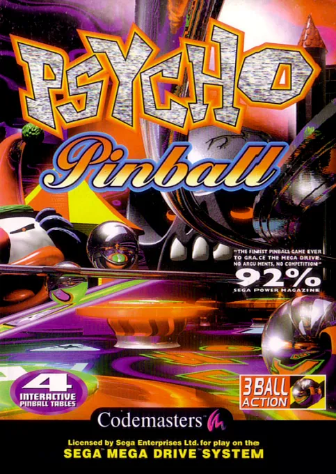 Psycho Pinball (Europe) (En,Fr,De,Es,It)