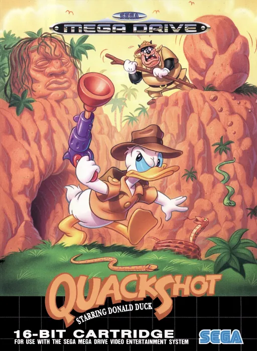 QuackShot Starring Donald Duck ~ QuackShot - I Love Donald Duck - Guruzia Ou no Hihou (World)