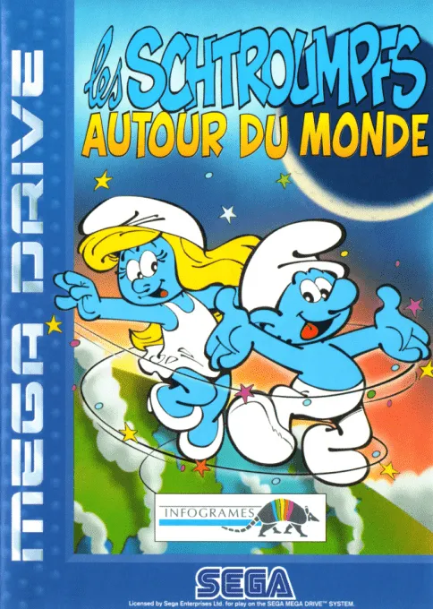Schtroumpfs Autour du Monde, Les (Europe) (En,Fr,De,Es)