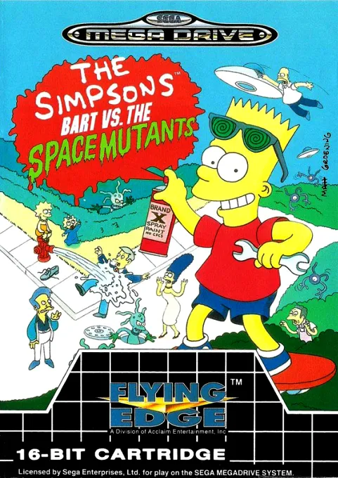 Simpsons, The - Bart vs. the Space Mutants (USA, Europe) (Rev A)