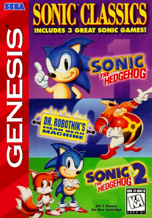 Sonic Compilation ~ Sonic Classics (USA, Europe, Korea) (En) (Rev A)