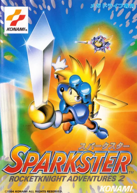 Sparkster - Rocket Knight Adventures 2 (Japan)