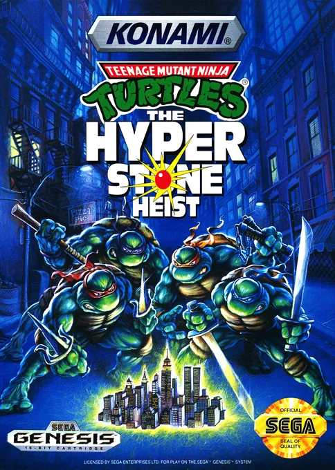 Teenage Mutant Ninja Turtles - The Hyperstone Heist (USA) (Cowabunga Collection, The)