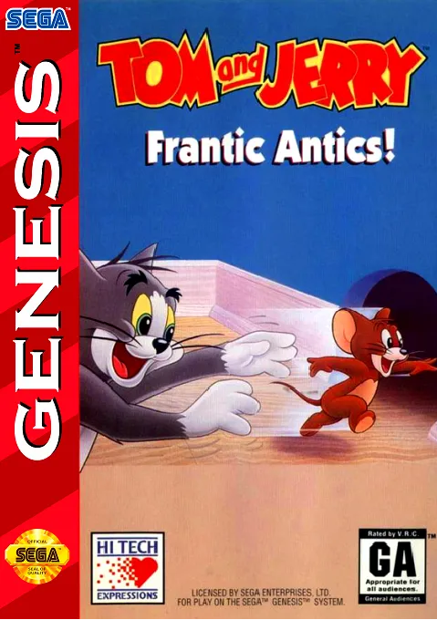 Tom and Jerry - Frantic Antics! (USA) (Beta)