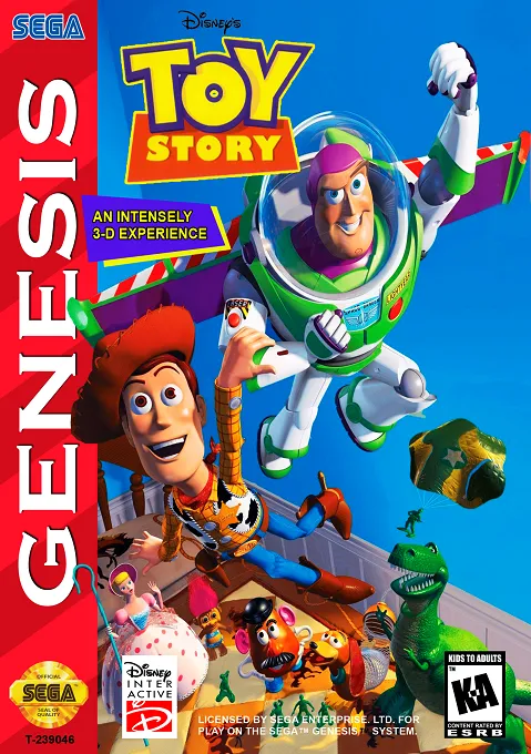 Toy Story (USA) (Sample)