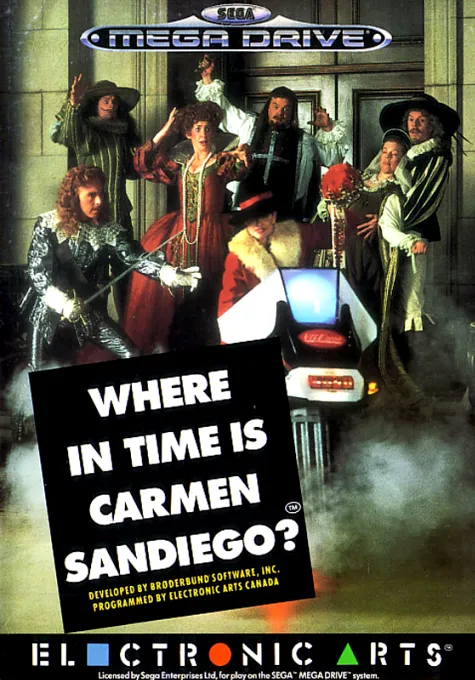Where in Time Is Carmen Sandiego (USA, Europe) (En,Fr,De,Es,It)