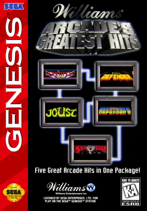 Williams Arcade's Greatest Hits (USA)