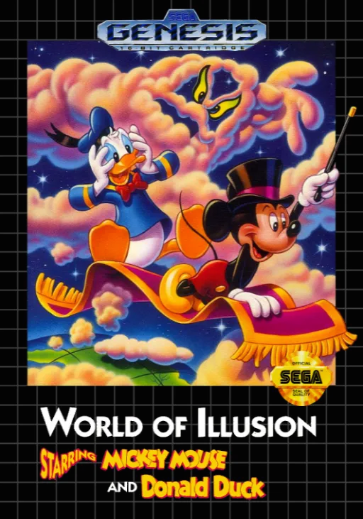 World of Illusion Starring Mickey Mouse and Donald Duck (USA, Korea) (En)