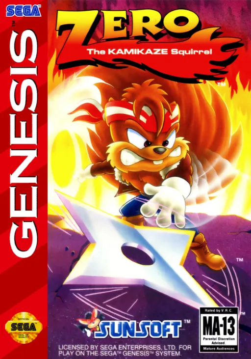 Zero the Kamikaze Squirrel (USA)