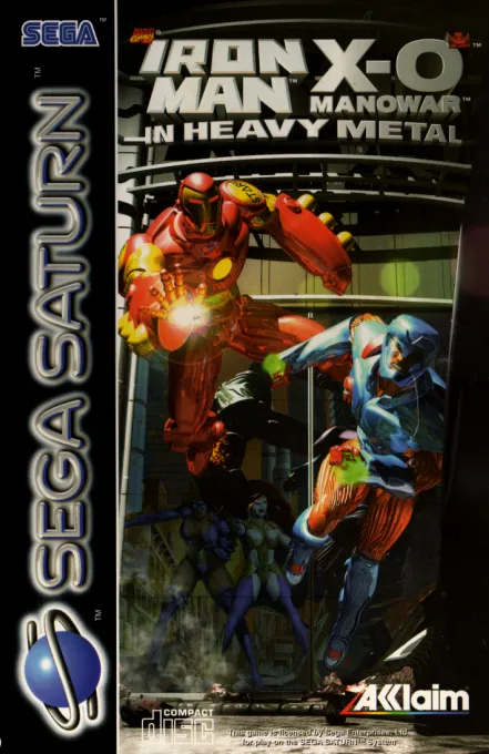 Iron Man & X-O Manowar in Heavy Metal (USA)